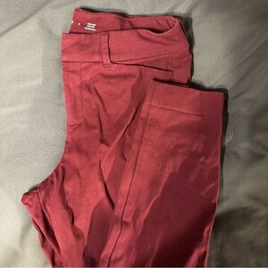 Old Navy Pixie Burgundy Pants